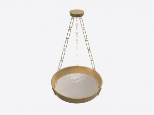 Dish Pendant Baker Murano 3D 模型
