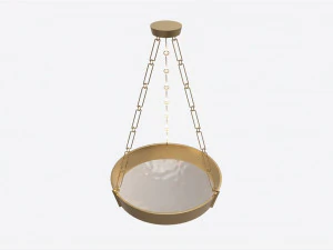 Dish Pendant Baker Murano 3D Model