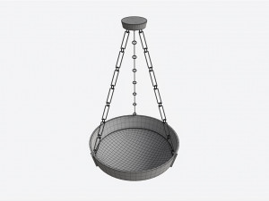 Dish Pendant Baker Murano 3D 模型