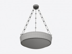 Dish Pendant Baker Murano 3D 模型