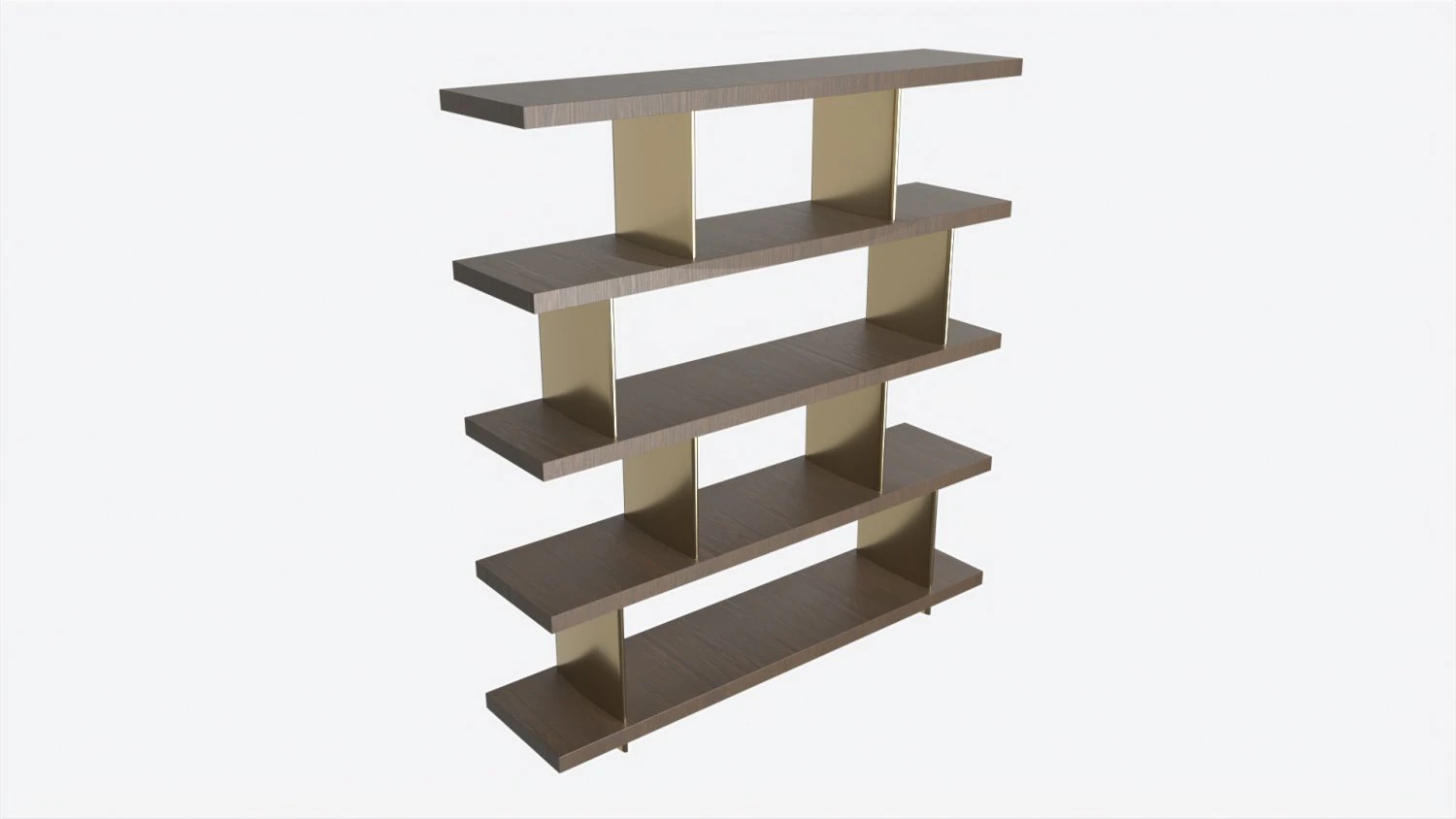 Etagere Baker Array 3D Model .c4d .max .obj .3ds .fbx .stl .blend 