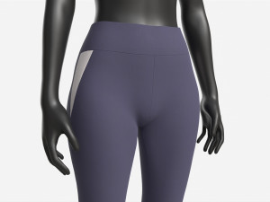 Female Mannequin in Sport Clothes Modello 3D