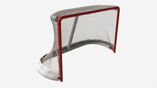 Ice Hockey Goal Modelo 3D .c4d .max .obj .3ds .fbx .stl .blend 