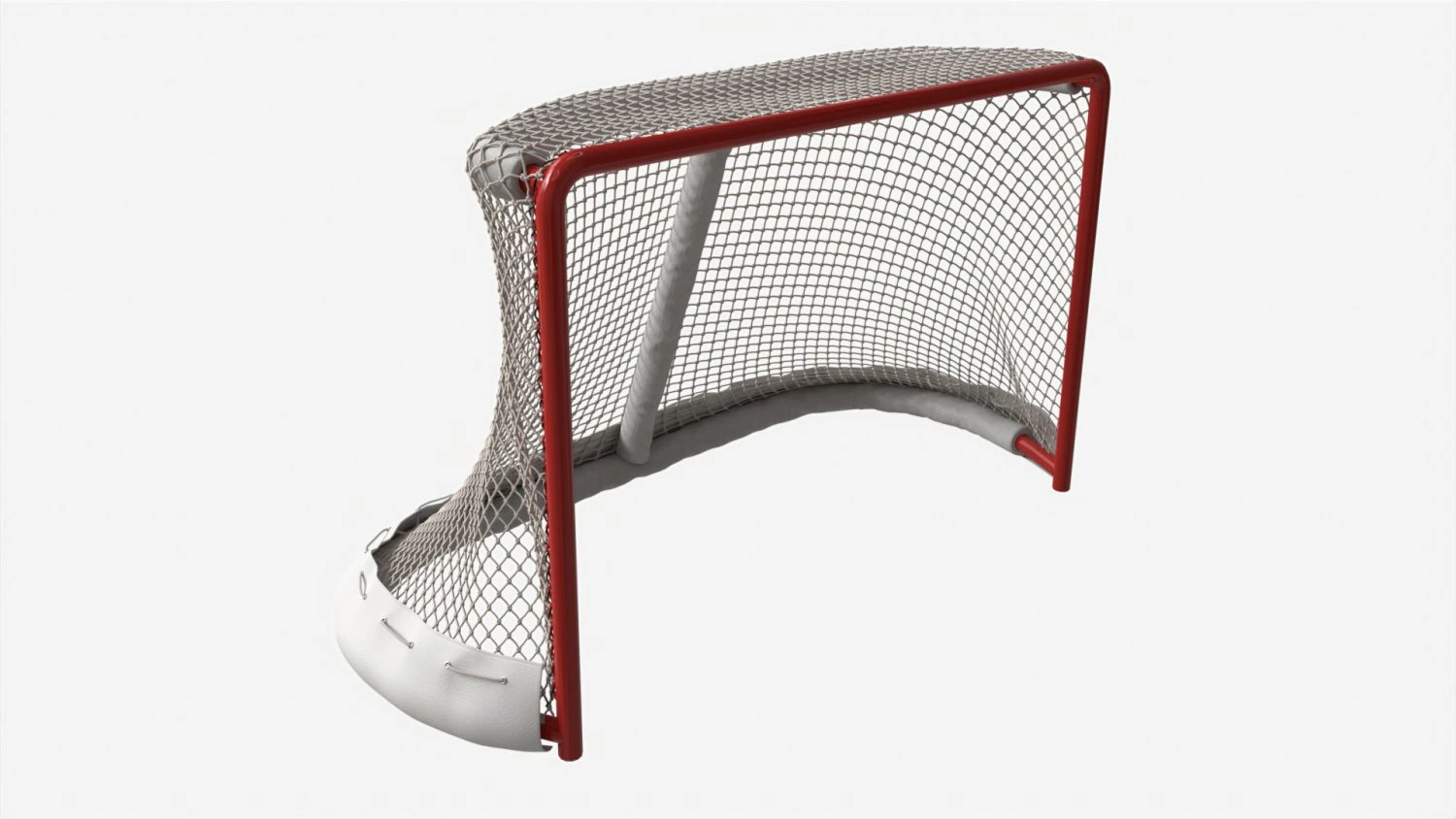 Ice Hockey Goal 3D Model .c4d .max .obj .3ds .fbx .stl .blend