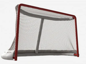Ice Hockey Goal 3D Model
