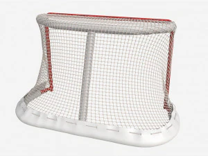 Ice Hockey Goal 3D Model