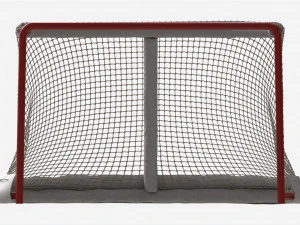Ice Hockey Goal 3D Model