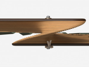 Japanese Bamboo Folding Hand Fan Modèle 3D