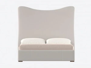 King Bed Baker Giselle 3D Model