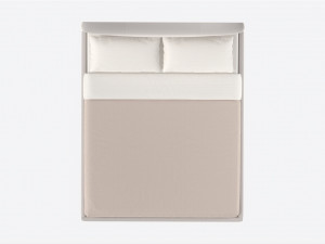 King Bed Baker Giselle Model 3D