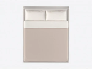 King Bed Baker Giselle 3D Model