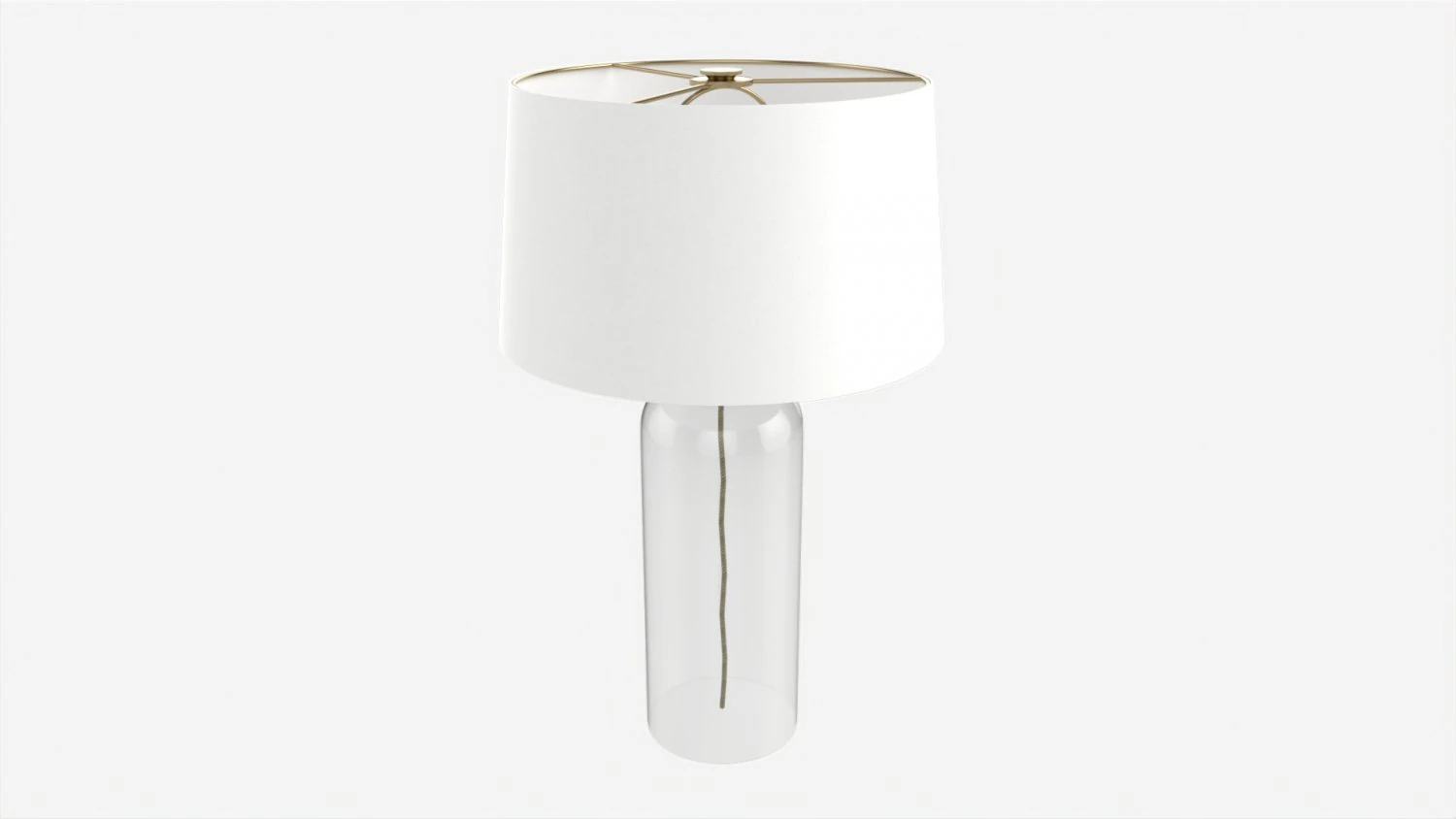 Lamp Baker Murano 3D Model .c4d .max .obj .3ds .fbx .stl .blend