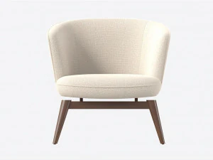 Lounge Chair Baker Coupe 3D Model