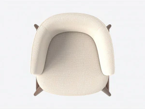 Lounge Chair Baker Coupe 3D Model