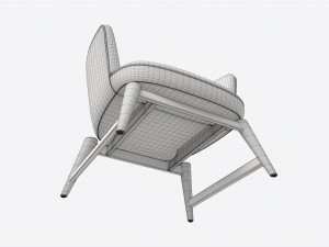 Lounge Chair Baker Coupe Model 3D