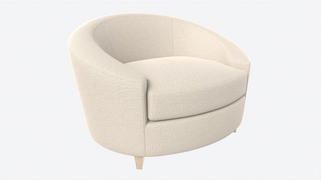 Lounge Chair Baker Ellipse 3D मॉडल .c4d .max .obj .3ds .fbx .stl .blend 