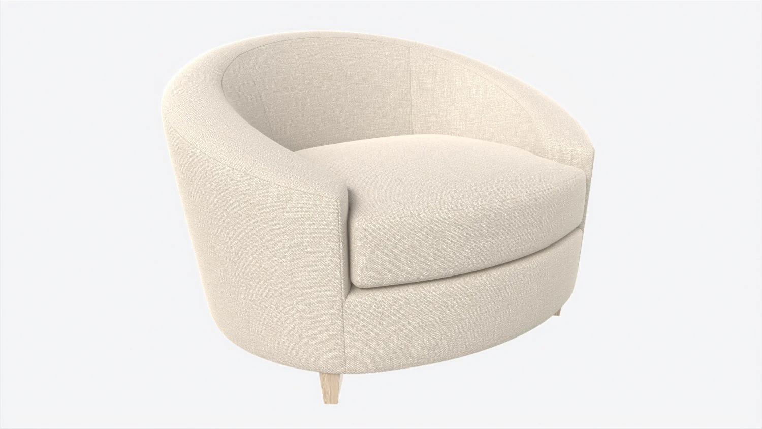 Lounge Chair Baker Ellipse 3D Model .c4d .max .obj .3ds .fbx .stl .blend 