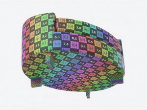 Lounge Chair Baker Ellipse 3D Model