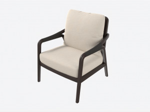 Lounge Chair Baker Knot 3D 模型