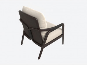 Lounge Chair Baker Knot 3D 模型