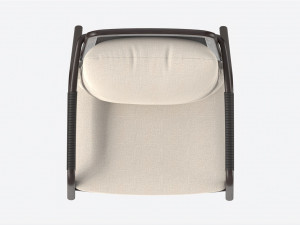 Lounge Chair Baker Knot 3D 模型