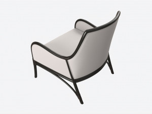 Lounge Chair Baker Lantana 3D Модель