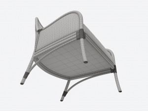 Lounge Chair Baker Lantana 3D Модель