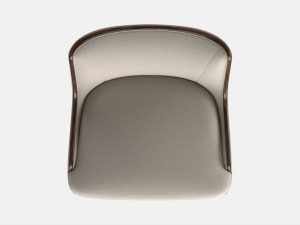 Lounge Chair Baker Marino Model 3D