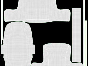 Lounge Chair Baker Marino Model 3D