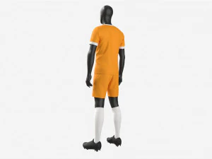 Male Manequin in Soccer Uniform 3D Model