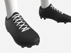 Male Manequin in Soccer Uniform 3D Model