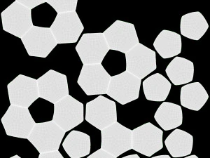 액션 01에서 축구 유니폼을 입은 남성 마네킹 3D 모델