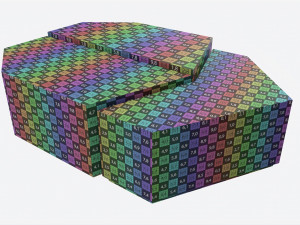 Marble Table Baker Element Model 3D