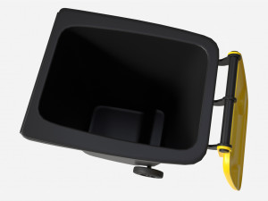 Mobile Waste Container 240 L Modelo 3D