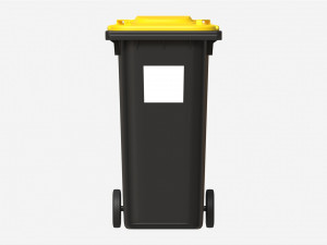 Mobile Waste Container 240 L Modelo 3D