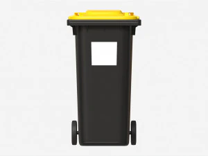 Mobile Waste Container 240 L 3D Model