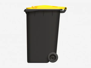 Mobile Waste Container 240 L 3D Model