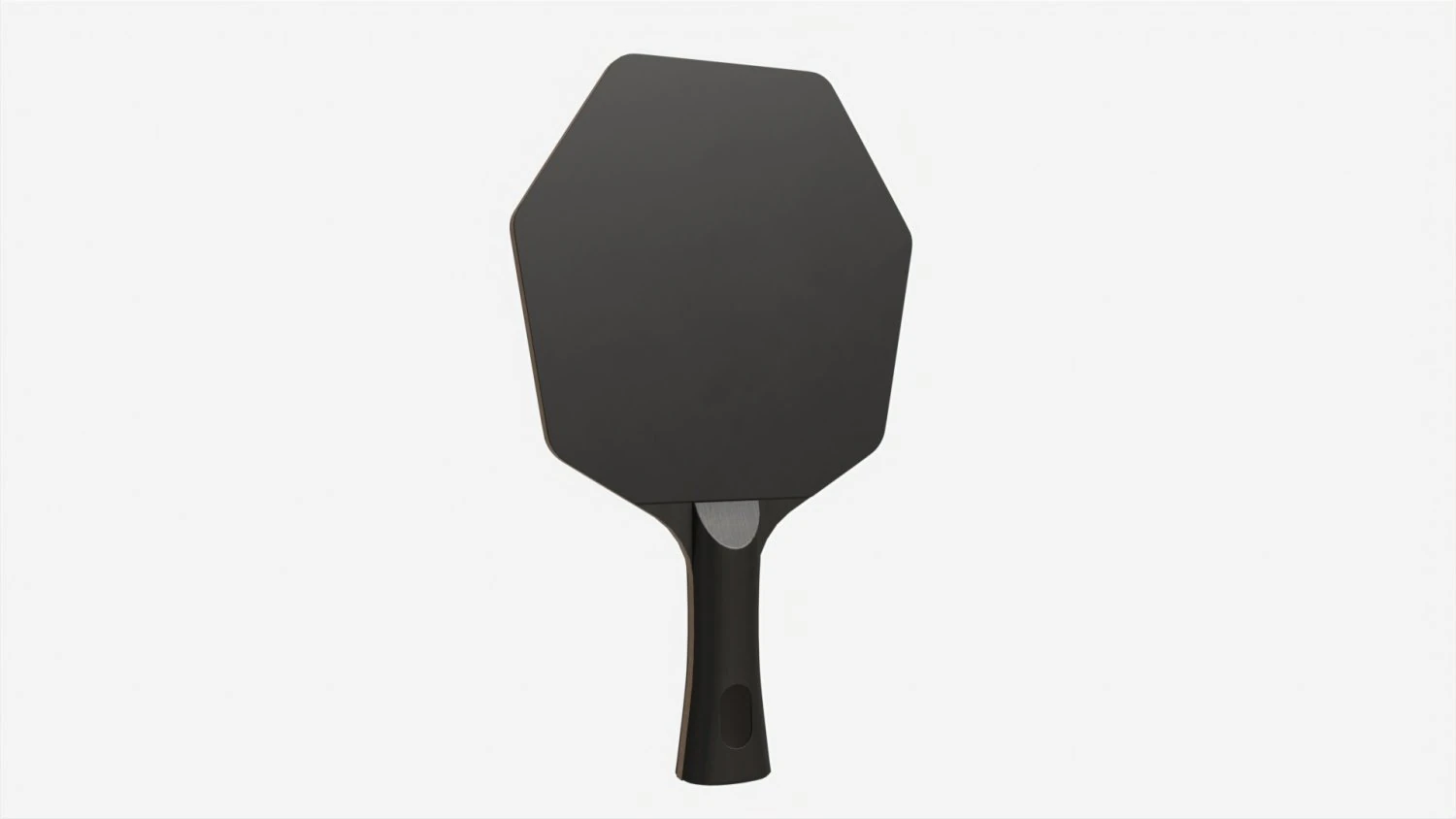 Modern Shape Table Tennis Racket 3D Model .c4d .max .obj .3ds .fbx .stl .blend 