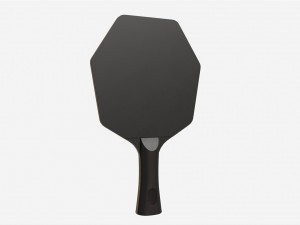 Modern Shape Table Tennis Racket Modelo 3D