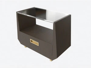 Night Table Baker Gem 3D Model