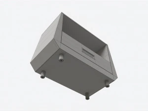 Night Table Baker Gem 3D Model