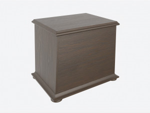 Nightstand Baker Sans Flora 3Dモデル