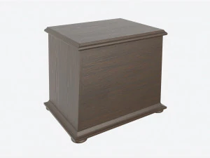 Nightstand Baker Sans Flora 3D Model