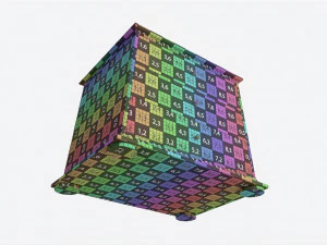 Nightstand Baker Sans Flora 3D Model