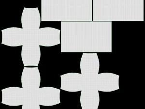 Nightstand Baker Sans Flora 3D Model