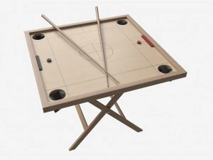 Novus 게임 테이블 세트 3D 모델