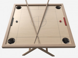 Novus Game Table Set 3D Model