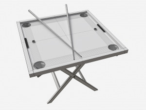 Novus Game Table Set 3D Model