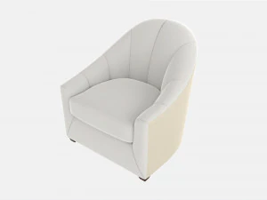 Occasional Chair Baker Amoura 3D Model