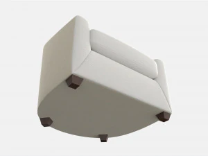 Occasional Chair Baker Amoura 3D Model